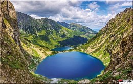 Kalendarz Trójdzielny z główką (T06) TATRY - granat 2024 TELEGRAPH