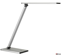 Lampka biurkowa UNILUX TERRA LED, metaliczny szary, dotykowy włącznik, 400077409