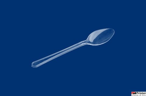 Łyżeczka deserowa transparentna , 12 cm 50szt. 622522140 Łyżeczka deserowa transparentna , 12 cm 50szt. 622522140