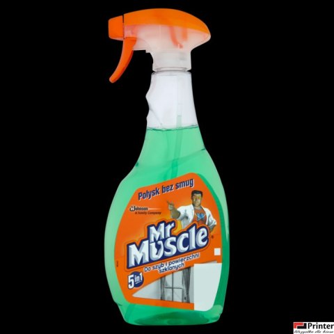 MR.MUSCLE płyn do szyb 500ml z rozpylaczem zielony *139266