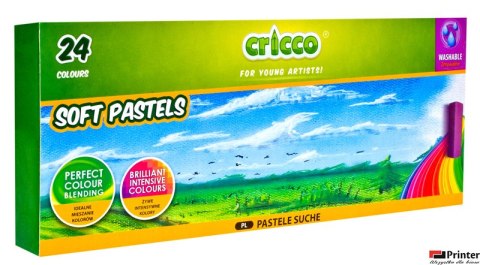 PASTELE SUCHE CRICCO KPL. 24-KOL. CR491K24 PASTELE SUCHE CRICCO KPL. 24-KOL. CR491K24