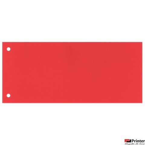 Przekładki 1/3 A4 Maxi Esselte, czerwony, 100 szt., 624446 Przekładki 1/3 A4 Maxi Esselte, czerwony, 100 szt., 624446