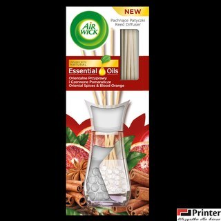 AIR WICK Odświeżacz pachnące patyczki 30ml ORIENTALNE PRZYPRAWY i CZERWONE POMARAŃCZE 10158 AIR WICK Odświeżacz pachnące patyczki 30ml ORIENTALNE PRZYPRAWY i CZERWONE POMARAŃCZE 10158