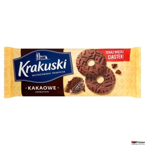 Ciastka BAHLSEN KRAKUSKI KAKAOWE 163g Ciastka BAHLSEN KRAKUSKI KAKAOWE 163g