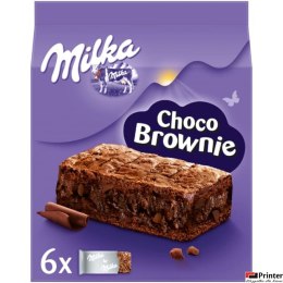 Ciastka MILKA CHOCO BROWNIE z czekoladą i kawałkami czekolady mlecznej 6 szt, 150g