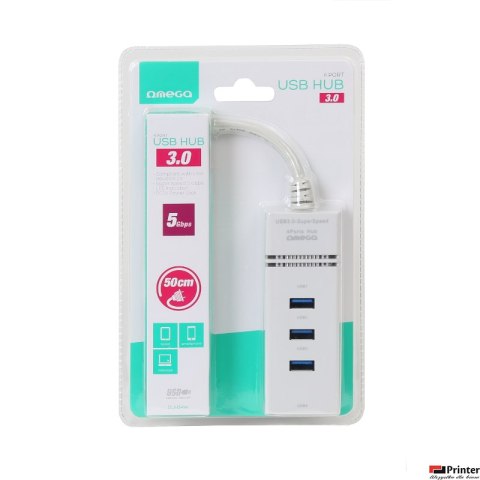 HUB USB OMEGA 4x USB-A 3.0 OUH34W