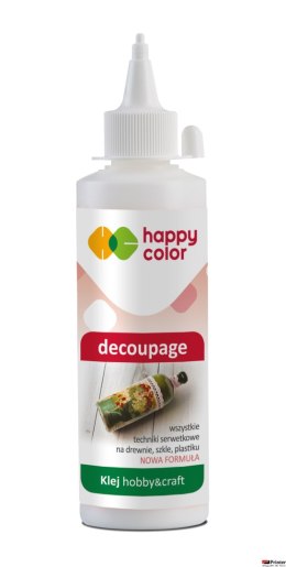 Klej do decoupage, butelka 100g, Happy Color HA 7440 0100