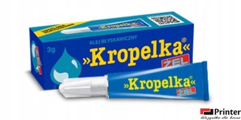 Klej żel KROPELKA 3g Klej żel KROPELKA 3g