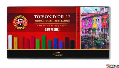 Kredki pastele 8582/12 TOISON KOH-I-NOOR