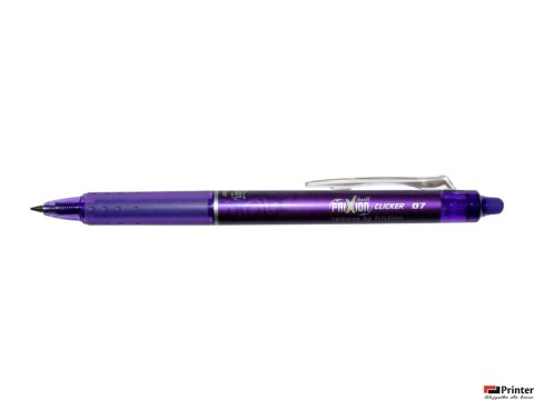 Pióro kulkowe PILOT FRIXION CLICKER fioletowe PIBLRT-FR7-V Pióro kulkowe PILOT FRIXION CLICKER fioletowe PIBLRT-FR7-V