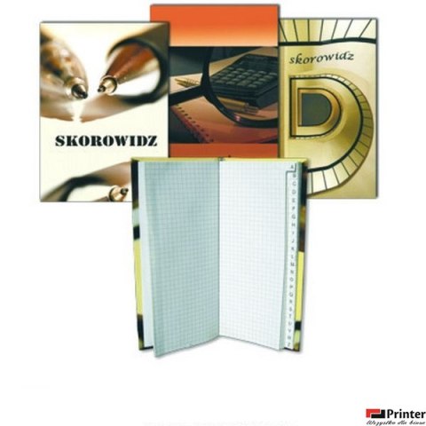 Skorowidz 2/3 A4 96k. 150-1190 GRAND Skorowidz 2/3 A4 96k. 150-1190 GRAND