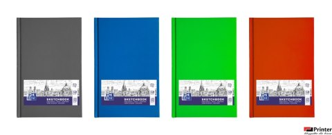 Szkicownik SKETCHBOOK szyty A5 96k 100g mix 400152621 OXFORD