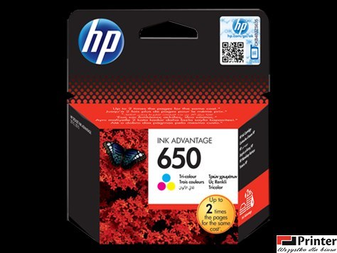 Tusz HP 650(CZ102AE)kolor 200str 1015/1515/2515/3515/3515/4515 Tusz HP 650(CZ102AE)kolor 200str 1015/1515/2515/3515/3515/4515