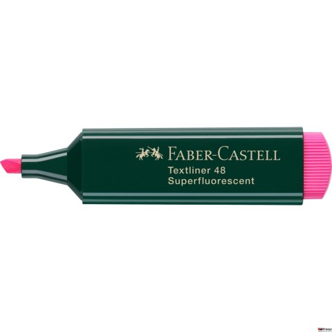 Zakreślacz TEXTLINER 48 różowy FABER-CASTELL 154828 FC Zakreślacz TEXTLINER 48 różowy FABER-CASTELL 154828 FC