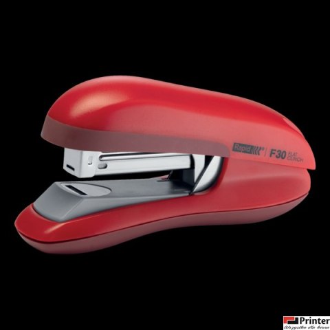 Zszywacz RAPID F30 czerwony 30kartek 23256502 Zszywacz RAPID F30 czerwony 30kartek 23256502