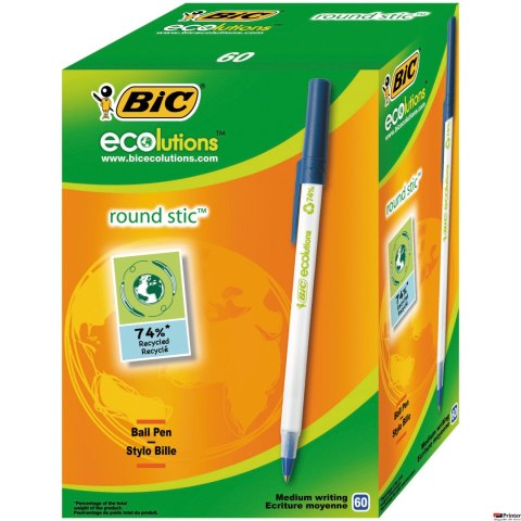Długopis BIC Round Stic Ecolutions niebieski, 8932402 Długopis BIC Round Stic Ecolutions niebieski, 8932402