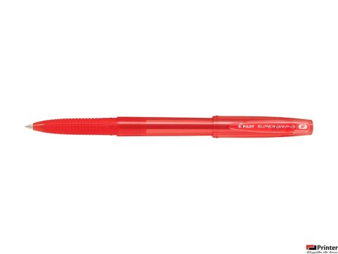 Długopis olejowy ze skuwką PILOT SUPER GRIP czerwony BPS-GG-F-R Długopis olejowy ze skuwką PILOT SUPER GRIP czerwony BPS-GG-F-R