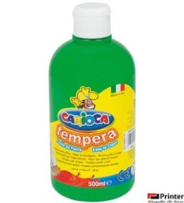 Farba tempera 500 ml, zielona CARIOCA 170-2363