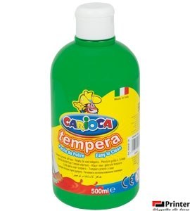 Farba tempera 500 ml, zielona CARIOCA 170-2363 Farba tempera 500 ml, zielona CARIOCA 170-2363
