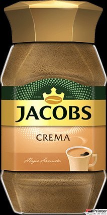 Kawa JACOBS CREMA 200g rozpuszczalna Kawa JACOBS CREMA 200g rozpuszczalna