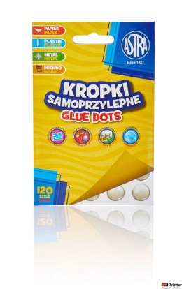 Kropki samoprzylepne Glue dots ASTRA, 401119002