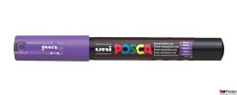 Marker z tuszem pigmentowym PC-1M fioletowy POSCA UNPC1M/DFI