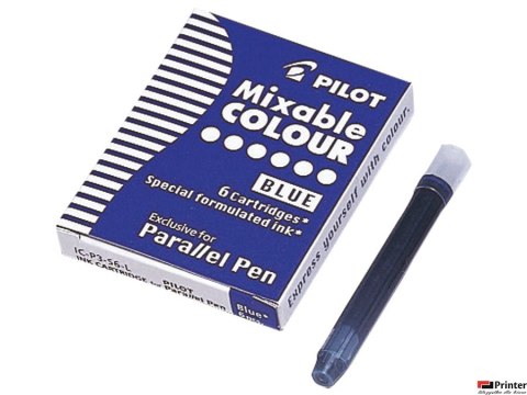 Naboje PARALLEL niebieski IC-P3-S6-L PILOT Naboje PARALLEL niebieski IC-P3-S6-L PILOT