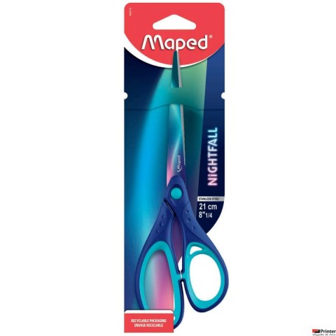 Nożyczki Nightfall 21 cm blister 469216 Maped Nożyczki Nightfall 21 cm blister 469216 Maped