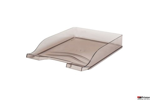 Półka na dokumenty przezroczysta przydymiona 100553688 BANTEX Półka na dokumenty przezroczysta przydymiona 100553688 BANTEX