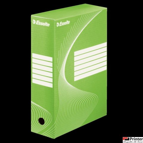 Pudełka archiwizacyjne ESSELTE BOXY 100mm zielone 128424 Pudełka archiwizacyjne ESSELTE BOXY 100mm zielone 128424