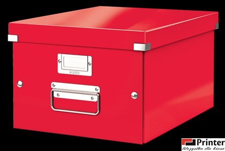 Pudło uniwersalne Leitz C&S A4 WOW, czerwone 60440026 Pudło uniwersalne Leitz C&S A4 WOW, czerwone 60440026