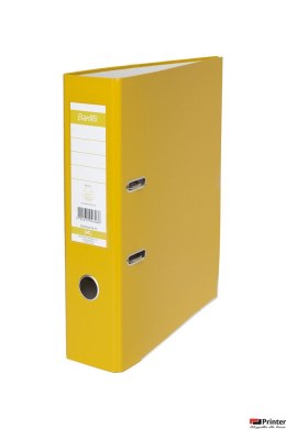 Segregator A4 80mm XXL żółty, z szyną BANTEX 100551786