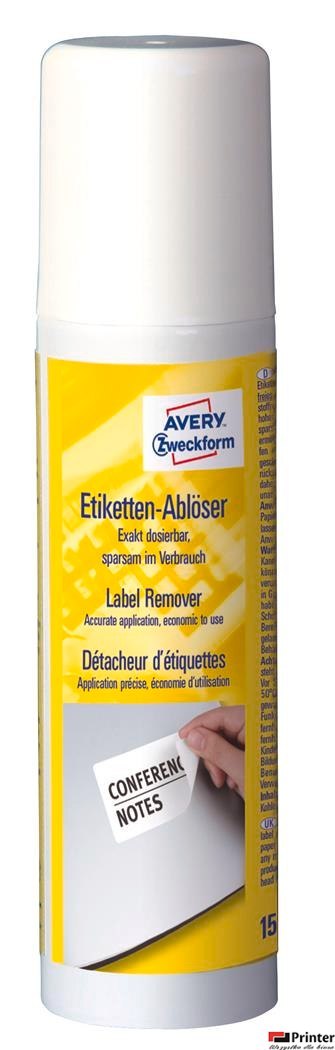 Spray do usuwania etykiet Avery Zweckform 3590 Spray do usuwania etykiet Avery Zweckform 3590