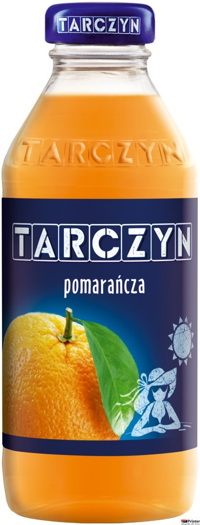 TARCZYN POMARAŃCZOWY 300ml butelka szkło TARCZYN POMARAŃCZOWY 300ml butelka szkło