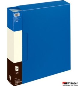 Teczka ofertowa 9008A, niebieski, 80 koszulek GRAND 120-1203