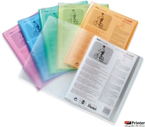 Album ofertowy CLEAR, 30 koszulek niebieski DCF243-C PENTEL Album ofertowy CLEAR, 30 koszulek niebieski DCF243-C PENTEL