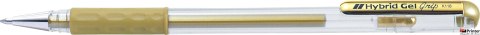 Długopis żelowy 0,8mm złoty K118-X PENTEL - HYBRID GEL GRIP Długopis żelowy 0,8mm złoty K118-X PENTEL - HYBRID GEL GRIP