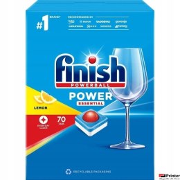 FINISH Tabletki do zmywarki POWER Essential Cytrynowy 70 szt. 11391