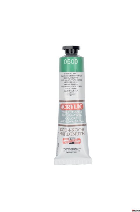 Farba ACRILIC 40ml zielona 162719 KOH-I-NOR Farba ACRILIC 40ml zielona 162719 KOH-I-NOR