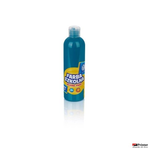Farba szkolna Astra 250 ml - turkusowa, 301217027 (X) Farba szkolna Astra 250 ml - turkusowa, 301217027 (X)