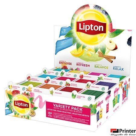 Herbata LIPTON Variety Pack - 12 smaków x 15 kopert fol. Herbata LIPTON Variety Pack - 12 smaków x 15 kopert fol.