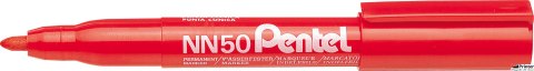 Marker permanentny NN50 czerwony okrągła końcówka PENTEL Marker permanentny NN50 czerwony okrągła końcówka PENTEL