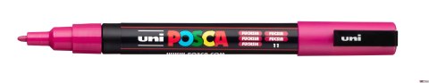 Marker z tuszem pigmentowym PC-3M fuksja POSCA UNPC3M/DFU Marker z tuszem pigmentowym PC-3M fuksja POSCA UNPC3M/DFU