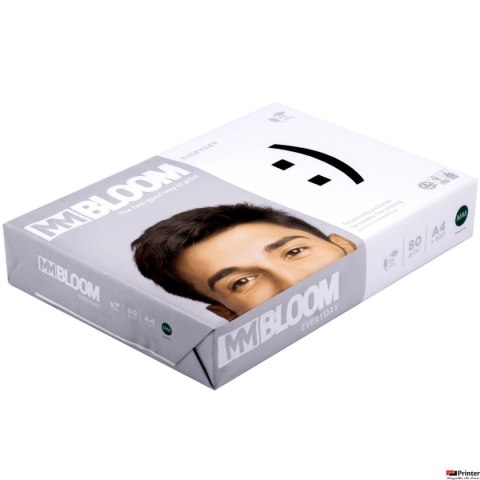 Papier xero A4 BLOOM EVERYDAY 80g klasa białości C karton 5 ryz Papier xero A4 BLOOM EVERYDAY 80g klasa białości C karton 5 ryz
