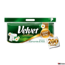 Papier toaletowy VELVET Excellence a8 rumiankowy (8szt) VELVET