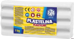 Plastelina Astra 1 kg biała, 303111001