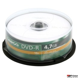 Płyta OMEGA DVD-R 4,7GB 16X SLIM CAKE (10) OMD16S-