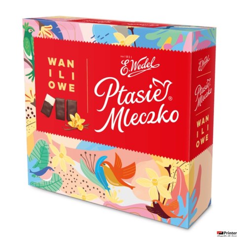 Ptasie Mleczko Waniliowe 340g WEDEL Ptasie Mleczko Waniliowe 340g WEDEL