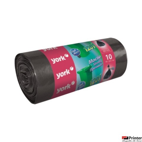 Worki 120l YORK! 10szt.ŚWIEŻOWSKI Worki 120l YORK! 10szt.ŚWIEŻOWSKI
