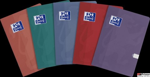 Zeszyt Oxford Touch Trend A5 60 kartek kratka z marginesem 400175450 Zeszyt Oxford Touch Trend A5 60 kartek kratka z marginesem 400175450
